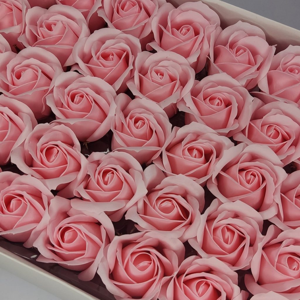 گل رز صابونی